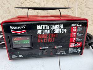 lot 231 image: Century 6 And 12 Volt Battery Charger Model 87121