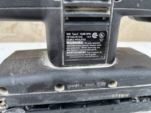 lot 237 image: Black and Decker Electric Sander Model 7448