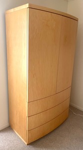 lot 11 image: International Designs 3 Drawer Armoire