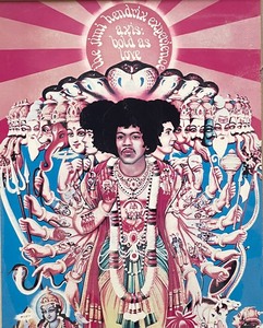 lot 59 image: Jimi Hendrix Experience Unframed Print