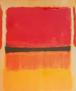 lot 74 image: Mark Rothko - Guggenheim Museum Framed Print