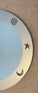 lot 104 image: Moons and Stars Themed Mirror by BDI