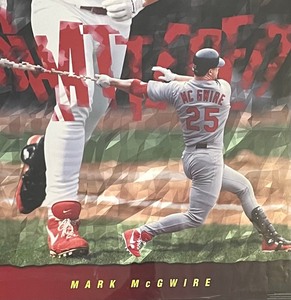 lot 100 image: St. Louis Cardinals McGwire Framed Print