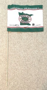 lot 115 image: Minnesota Wild State of Hockey Flag