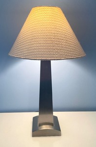 lot 113 image: Magnificent Metal Based Lamp