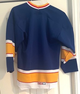 lot 116 image: Youth St. Louis Blues Jersey by CCM