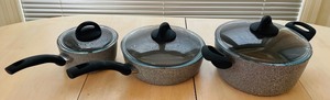 lot 130 image: Thermopoint and Ballerini Pots and Pans