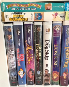 lot 150 image: Childrens VHS Tapes
