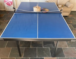 lot 173 image: Harvard Table Tennis Table with Stiga Net and More