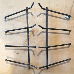 lot 188 image: Metal Log Holders