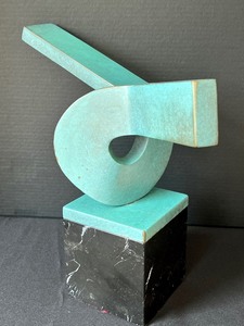 lot 3 image: Amazing Metal Abstract Sculpture, Tambour by Neil Hadlock