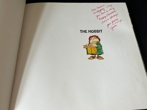 lot 23 image: Hardcover Book The Hobbit