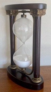 lot 290 image: Decorative Hour Glass