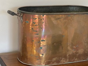 lot 195 image: Vintage Copper Boiler
