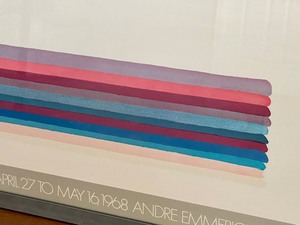 lot 198 image: Framed Print - Morris Louis Paintings of Andre Emmerich New York
