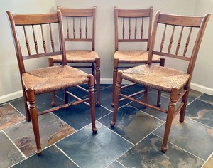 lot 264 image: Set of Four Charming Vintage Chairs