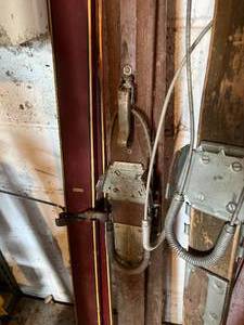 lot 16 image: Lot of Vintage Wood Skis and Poles