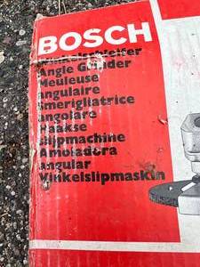 lot 54 image: Bosch Angle Grinder with Extra Grinders