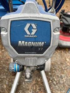 lot 89 image: Graco Magnum X7 Paint Sprayer