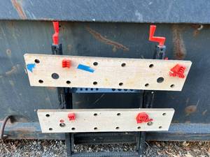 lot 113 image: Wood Working Portable Table