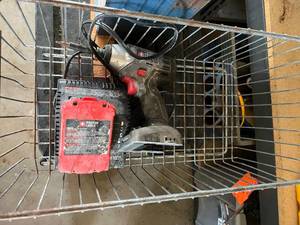 lot 140 image: Porter Cable Drill, Tool Organizer & Supplies