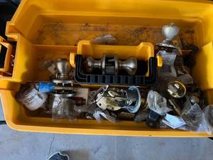 lot 144 image: Rolling Tool Chest and Accessories