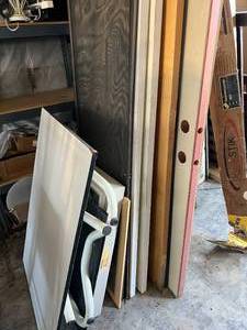 lot 157 image: Lot of Building Materials & Furniture