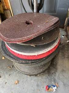 lot 164 image: Floor SanderBuffer with Pads
