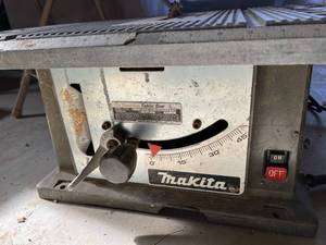 lot 168 image: Makite Table Saw