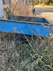 lot 169 image: Blue Metal Trailer