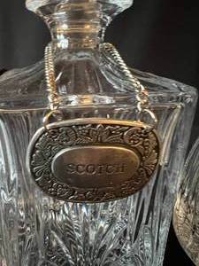 lot 5 image: Decanter Set, Tags and Glasses