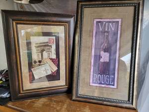 lot 37 image: Two Beautiful Framed Prints- 15.5 x 19.5 & 30x 18