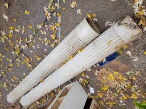 lot 101 image: Two 90 x 9.5 Columns