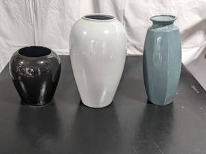 lot 06 image: Three Beautiful Ceramic Vases