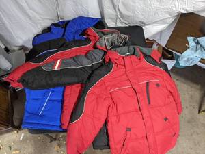lot 20 image: Assorted Childrens Winter Coats Sizes 1012-1416