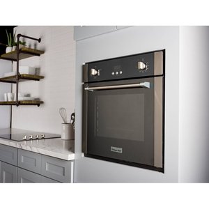 lot 24 image: Magic Chef 24 Built-In Wall Oven Model MCSWOE24S NEW