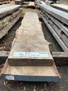 Lot Of (2) 2 x 10 White Oak Wood Slabs -- 6ft Lengths