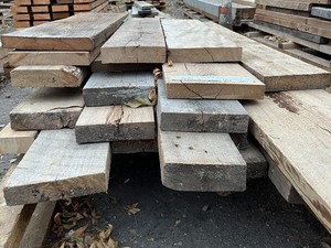 Pallet Lot Of (15) Pieces Of Mixed Species Lumber