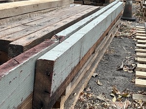 Lot Of (2) Cedar Timbers