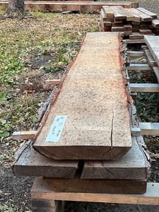 Lot Of (3) 1.75 x 12 White Oak Wood Slabs -- 8ft Lengths