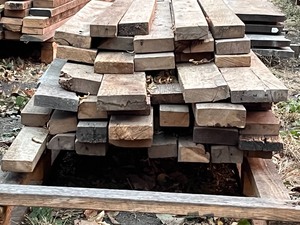 Pallet Lot Of (40) Mixed-Species Lumber