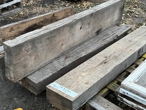 Pallet Lot Of (6) Mixed-Species Timbers