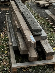 Pallet Lot Of (18) 4x6 Mixed-Species Timbers -- 10ft Lengths