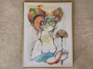 lot 97 image: Bjorn Wiinblad Print