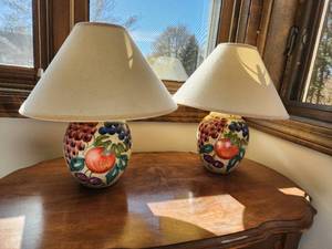 lot 101 image: Pair of Italian Table Lamps