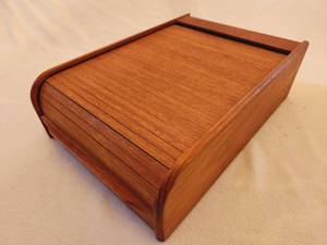 lot 44 image: Teak Filing Cabinet