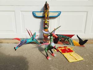 lot 64 image: Decorative Carvings Etc.