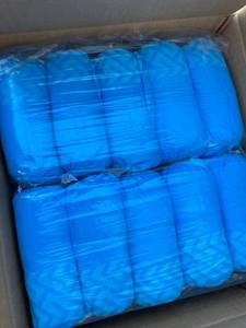 Blue Shoe Covers