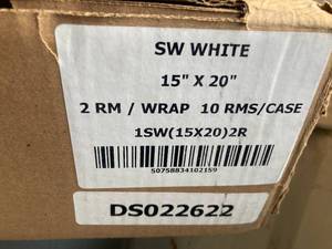 White Wrapping Tissue