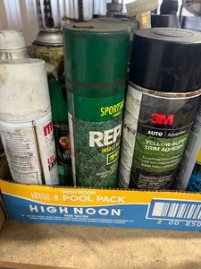 lot 38 image: Assortment of Aerosols